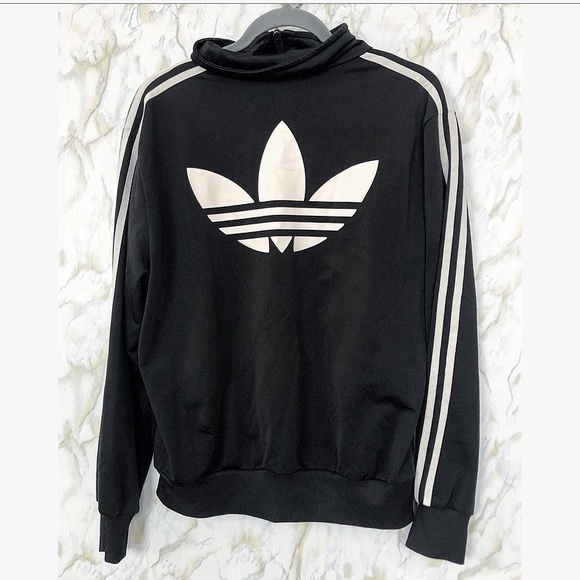 adidas Jackets & Blazers - Adidas XL firebird track jacket black white stripe